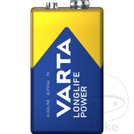 Gerätebatterie 9V Block Varta 1er Blister LL POW MQ 1566002