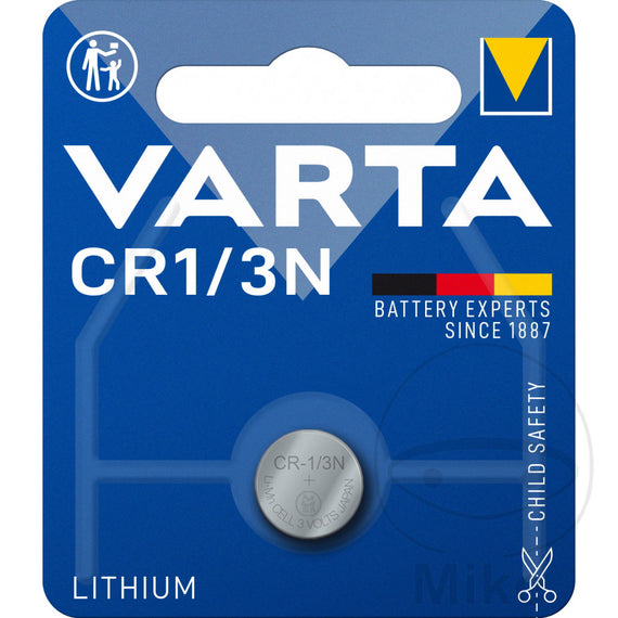 Gerätebatterie CR1/3N Varta 1er Blister Lithium-Ionen