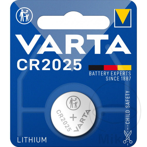 Gerätebatterie CR2025 Varta 1er Blister LITH MQ 1566006