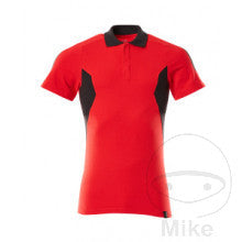 Polo-Shirt Mascot Größe 2XL Herren rot / schwarz