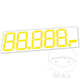 LCD PREISAUSZEICHNUNG gelb 1160X240 mm Packung 10 Stück