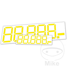 LCD PREISAUSZEICHNUNG gelb 1160X240 mm Packung 10 Stück