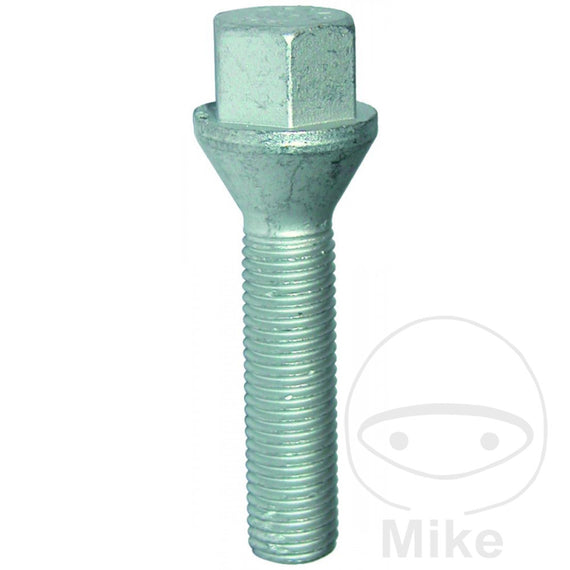 Wheel screw M12X1.5X45 Cone waistband 17