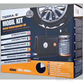 Terra-S Reifenpannen Kit Mobil 450 ml