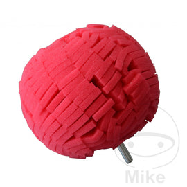 Piłka polerująca 100 mm Kolorowa czerwona