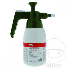Pumpflasche leer 1 Liter JMC grün/weiß Felgenreiniger 5563051