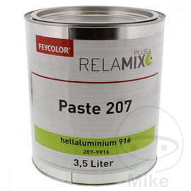 Pigmentpaste 207 916 3.5 Liter HELLALUMINIUM