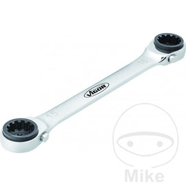 Double ratchet wrench 4IN1