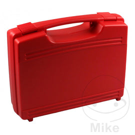 Suitcase plastic red