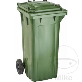 Mülltonne grün 120 Liter Kunststoff