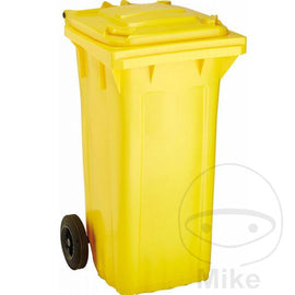 Mülltonne gelb 120 Liter Kunststoff