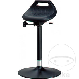 Stehhilfe 650-850 mm mit Sitzschale und Rundfuß