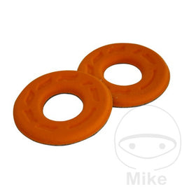 Flanschschaum/Donut orange Griffgummi