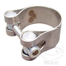 Stainless steel clamp 28 mm
