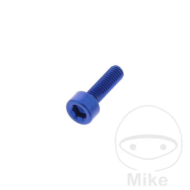 Zylinderschraube JMP Bolt M3X0.5 mm 10 mm Alu blau
