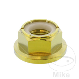 Bundmutter selbstsichernd M12 X 1.25 mm Titan gold