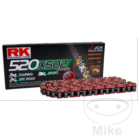 RK X-Ringkette RT520XSO2/112 Kette offen mit Nietschloss